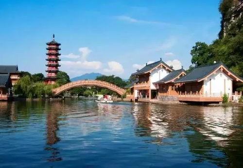 桂林木龙湖最新爆料,古韵新篇，水景交融的生态画卷  第1张